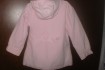 Легкая ветровка розовая с капюшоном, пиджак белый фото № 1