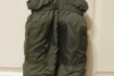 Продам зимние штаны-комбинезон на 2-3 года, цвет хаки, утеплитель тин фото № 3