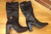 Продам женские сапоги чёрные, новые, евро зима, 4 пары. Размер 39-41. фото № 1