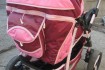 Продам коляску-трансформер Адамекс Сатурн. Цвет:бордово-розовый. Комп фото № 4