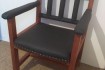 Кресло изготовлено из массива липы. Покрыта водным лаком с тонировкой фото № 2