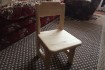 Продам детский стул со спинкой из дерева. Высота:сидения 26 см, спинк фото № 1