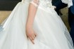Свадебное платье + туфли в подарок (39 размер)
Цвет айвори (шампань)  фото № 2