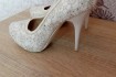 Свадебное платье + туфли в подарок (39 размер)
Цвет айвори (шампань)  фото № 4