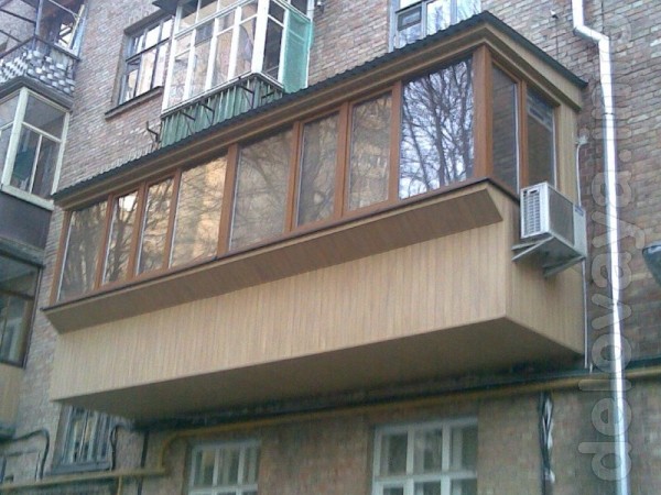 - Реконструкция (ремонт) аварийных
балконов;усиление разрушенной плит