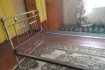 Продам никелированную железную  кровать ( 1,90 см на 90 см)  на сетке фото № 3