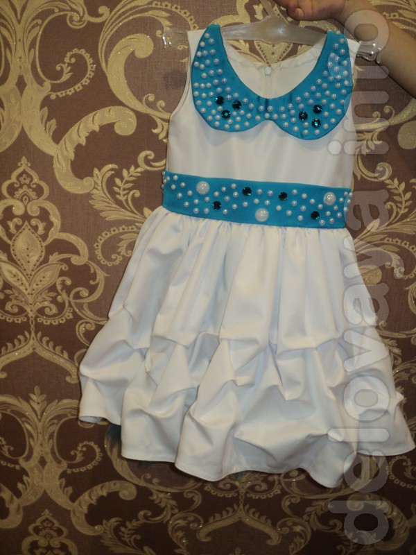 Платье для девочки 3-5 лет (самошитое). Доставка только в городах Лис