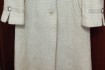 Продам белое  драповое демисезонное пальто, б/у, р.46-48, в хорошем с фото № 3