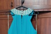 Продам вечернее платье в пол производства Турция, цвета морской волны фото № 3