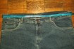 джинсы мужские без дефектов, очень хорошее состояние, полуобхват пояс фото № 4