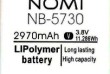 Nomi i5710 Infinity X1 (NB-5710) 2500mAh Li-ion – 280грн.
Nomi i5730 