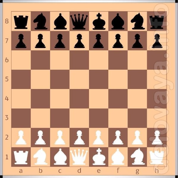 Настінна шахівниця великого розміру безперечно є найкращим рішенням д