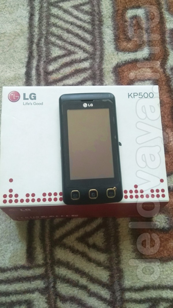 Телефон LG KP500 в отличном состоянии,свой,не ремонтировался,слабо де