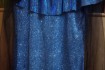 Платье из люрекса, со вставками из сеточки на плечах и рукавах, новое фото № 4