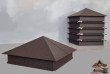 Ковпаки пірамідальні та плоскі за розмірами Ваших стовпчиків від виро