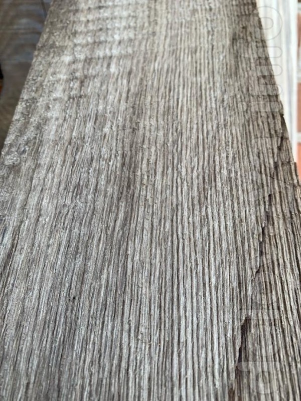 Дошка браширована з термососни з ефектом старіння деревини (амбарна д