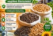 Пелети з деревини, гранули з лушпиння - біопаливо для промислових кот