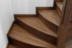 Изготовление деревянных лестниц под ключ из сухой древесины ясеня, со фото № 1
