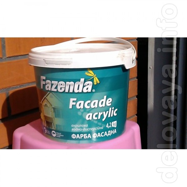 Краска фасадная facade acrylate