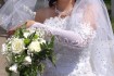 Свадебное платье, б/у 1 раз, в отл. сост., очень красивое, цв. белый, фото № 1